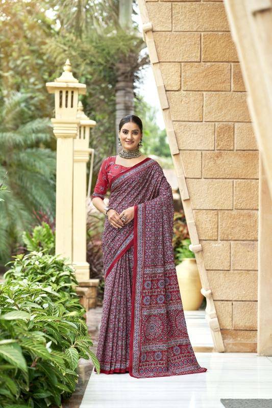 Lakhani bagru Affordable Saree wholesale